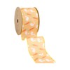 LaRibbons 2-1/2 Inches Wired Ribbon 10 Yards 1 Roll Easter