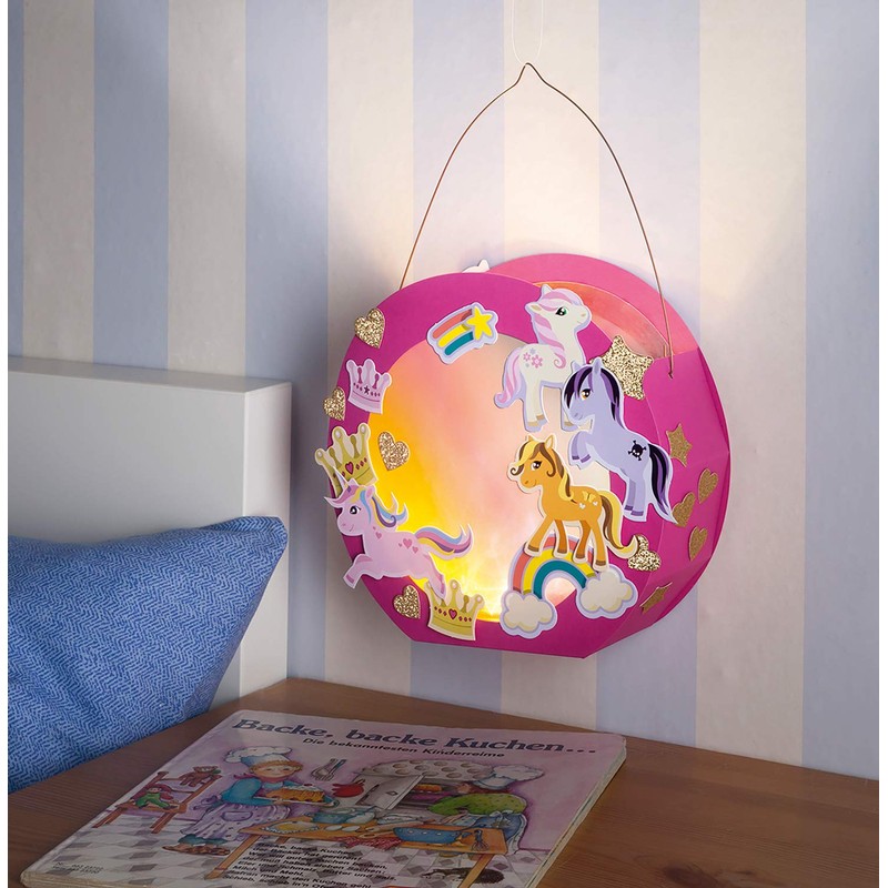 folia 682002 Lantern Cuts Rainbow Made of Transparent Paper 115