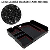 EVTIME Center Console Organizer fit for Dodge RAM 1500 2500