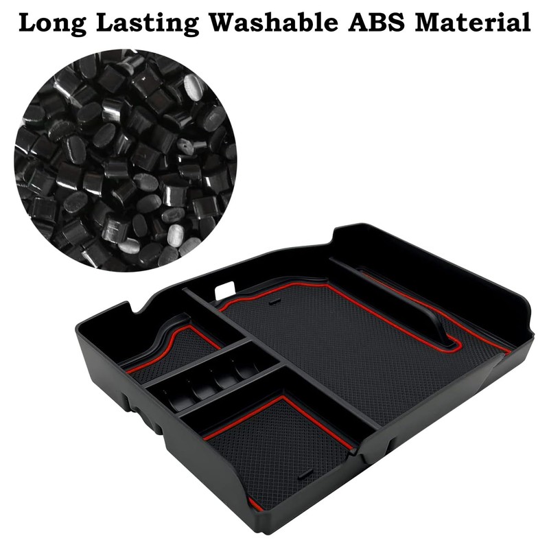 EVTIME Center Console Organizer fit for Dodge RAM 1500 2500