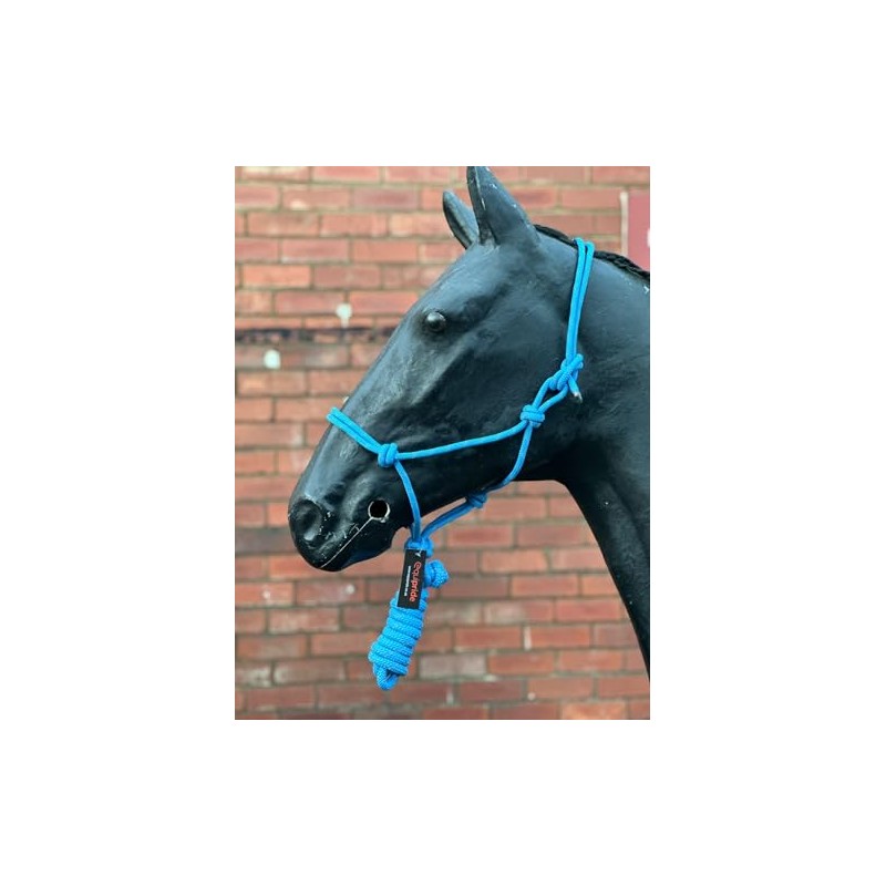 Hi-Viz Reflective Rope Headcollar with Lead Rope Se Fully Adjustable