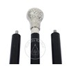 Bat Masterson Cane Replica| Pewter Brass Handle Unisex Derby Cane