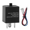 TDR 3-Pin LED Flasher Blink Speed Adjustable Relay For Motorcycle
