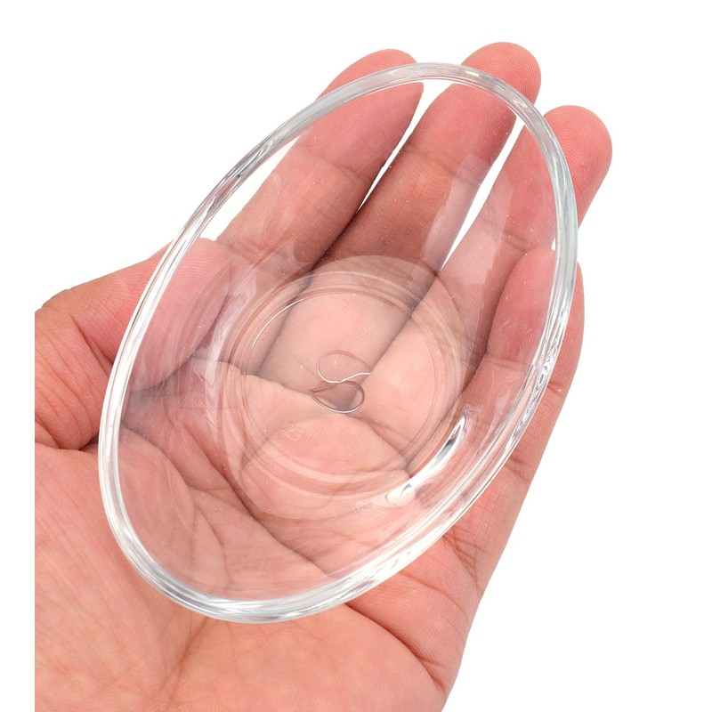 Yesland 6 Pack Glass Dip Bowls, 2 oz Clear Mini
