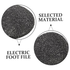 Mikinona Foot File Head Replacement 10pcs Foot Grinder Heads for Foot Care Tool