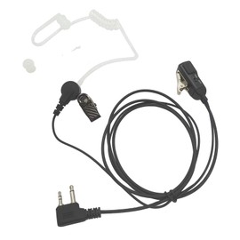 Transparent Security Headset with PTT/VOX Acoustic Tube Earpiece Compatible for Midland GXT1000VP4 LXT500VP3 GXT1050VP4 LXT600VP3 GXT1000XB Two-Way Radios