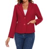 MINTLIMIT Womens Casual Blazer Jacket Long Sleeve Button Front Work