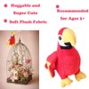 CHELEI2019 9.8" Parrot Plush Stuffed Animal Bird Soft Cute Realistic