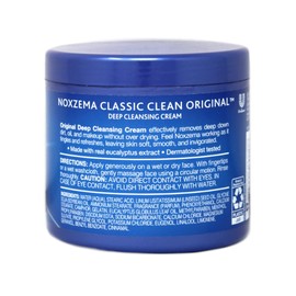 Noxzema Classic Clean Cream Original Deep Cleansing 14.4 Oz (Pack of 2)