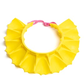 HIDERME Shampoo Hat for Kids, Toddlers and Babies, 23 Levels, Adjustable Size, Leak Proof, One Size Fits Most, 1 Year, 2 Years Old Baby (Yellow)
