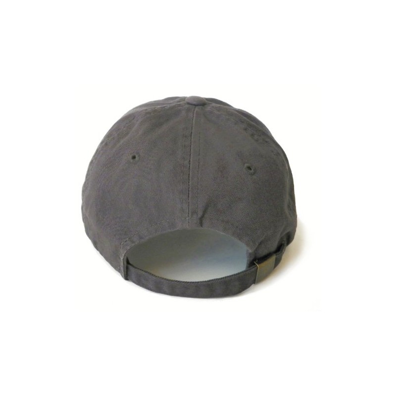 Bio-Washed Polo Ball Cap - Charcoal