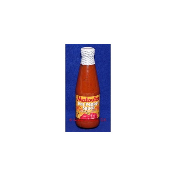 Matouk's Hot Pepper Sauce Salsa Picante (Pack of 6)