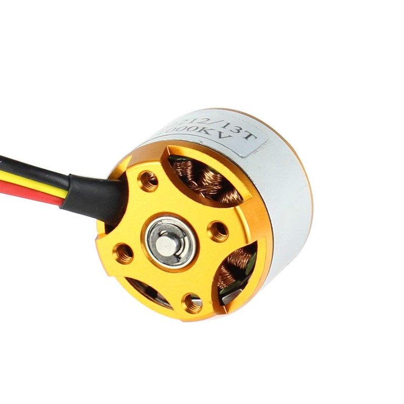 QWinOut A2212 1000KV Brushless Outrunner Motor 13T with 3.5mm Male