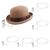 JoyHuaTrade 6 PCS Hat Displayer for Gridwall, Metal Gridwall Hat