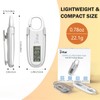 3D Pedometer for Walking with Removable Clip and Carabiner Simple