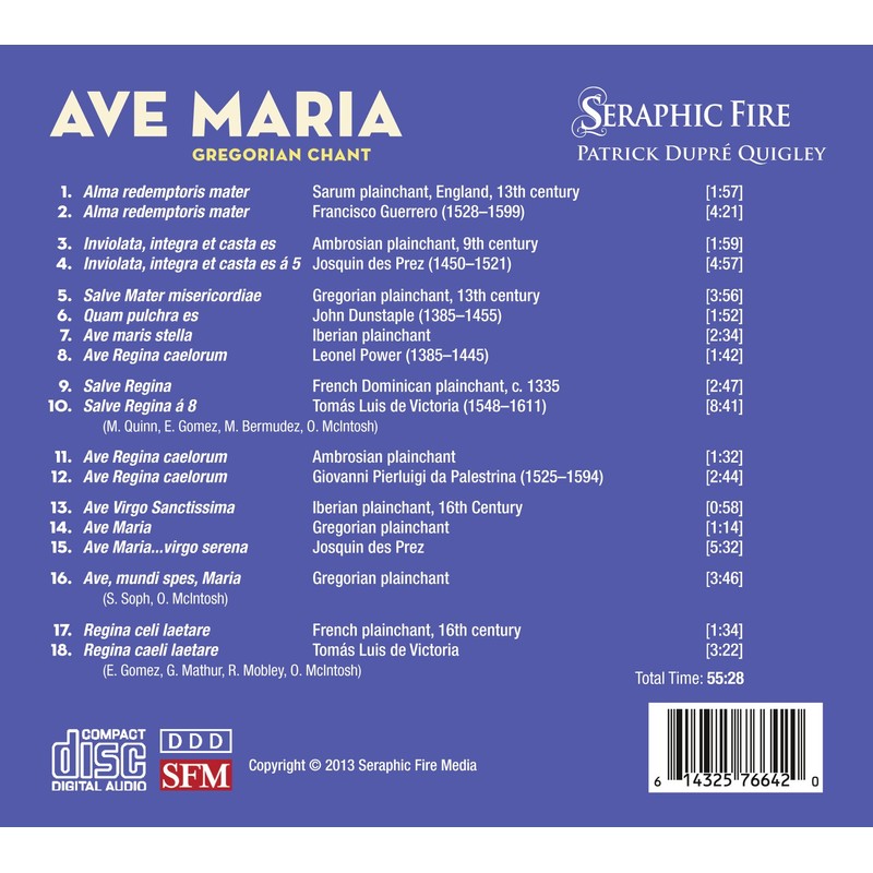 Ave Maria: Gregorian Chant