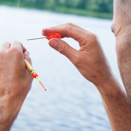 Baiting Rig Kit, Knot Needle Fishing Tool, Carp Fishing Tackle Including Hook Needle, Driller, Knot Puller, and Scissors for Fishing, Fishing Bait Needle