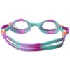 TYR Kids Swimple - Gogles de natación para niños, Transparente/Rosado/Menta,
