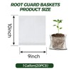 Ryxrhswzp Gopher Baskets 1 Gallon 20 Pcs Root Guard Gopher