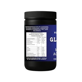IsaaQuim Glucosamina con Colágeno, Citrato de Magnesio, Zinc y Ácido Hialurónico | 200 Cápsulas de 600 mg | Por Porción: 250 mg Glucosamina, 33 mg Áci