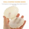 PRETYZOOM Seashell Candy Box Set 10PCS Plastic Party Favor Containers