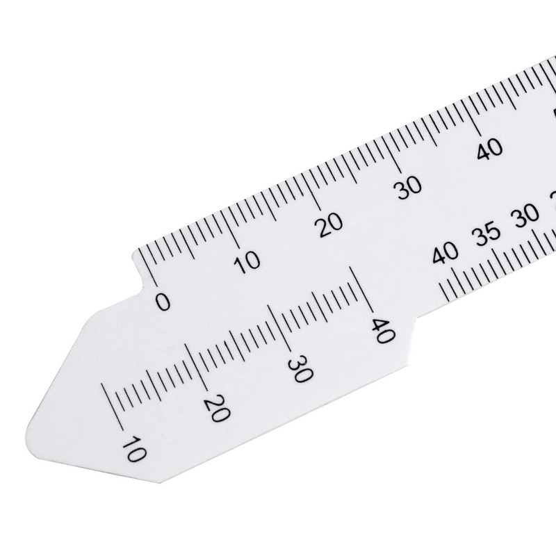 Yocimango Wear Resistant PD Ruler Glasses Pupil Distance Ruler Measure
