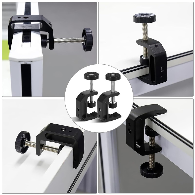 Pack of 2 C Clamp, Clamp Clamps, Carrier Clamp, 0-60