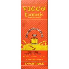 Vicco Turmeric Vanishing Skin Cream with Sandalwood Oil 60gm X 2pk (EXPORT PACK)