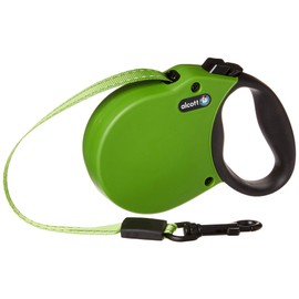 Alcott Adventure Retractable Leash, Xtra Small, Green