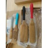 Mad Hungry® 16-PIECE ACACIA WOOD SPURTLE SET - SILICONE HANDLES