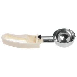 Vollrath 47392 Disher - Squeeze, Size 10, 3-1/4 oz. Capacity, Ivory