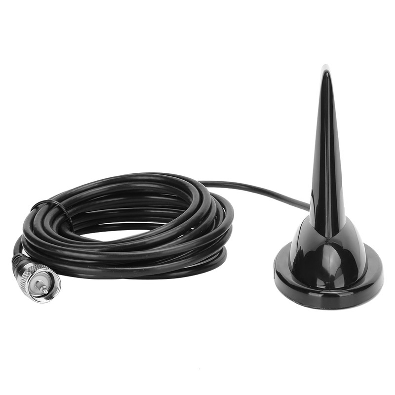 M Connector Antenna UV DualBand Shark Fin High Gain Suction