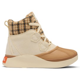 SOREL Women's Out N About IV Chillz Waterproof Fashion Boot, Honey White/Tawny Buff, 8.5