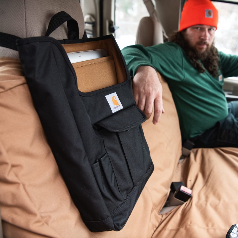 Carhartt Front Seat Car Organizer, Passenger Seat Storage & Organization
