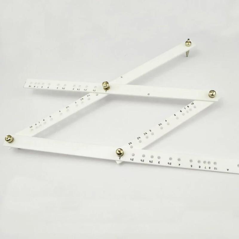 Veumoie Scale Excellent Folding Ruler Artist Pantograph Copy Rluers Draw