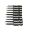 TEMO 10 Pieces T6 Torx Star Head Screwdriver Bit Set,