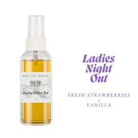 1.5 oz Sampler Body Oil w/Sprayer Vegan Friendly Handcrafted Body Care Fragrance:_Ladies Night Out