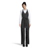 Uncommon Threads Unisex Formal V-Neck Bib Apron, 3 Pockets, Adjustable,