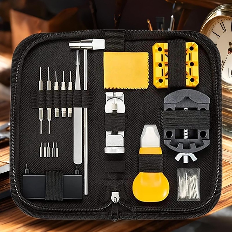 Kit de Reparación de Relojes con Herramienta para Quitar Eslabones