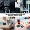 KANDUJIMU Coin Holder for Car, Coin Change Organizer Compatible with