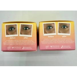 LOTTIE Bright Bounce Undereye Brightening Corrector / 0.19 oz - Deep- Lot of 2