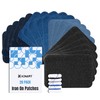 Premium Quality Denim Iron-on Jean Patches Inside & Outside Strongest