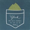 Serviette "Glück darf Spuren hinterlassen"