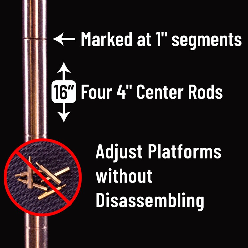 3D Combat Risers – Elite Set | Quick Change Height