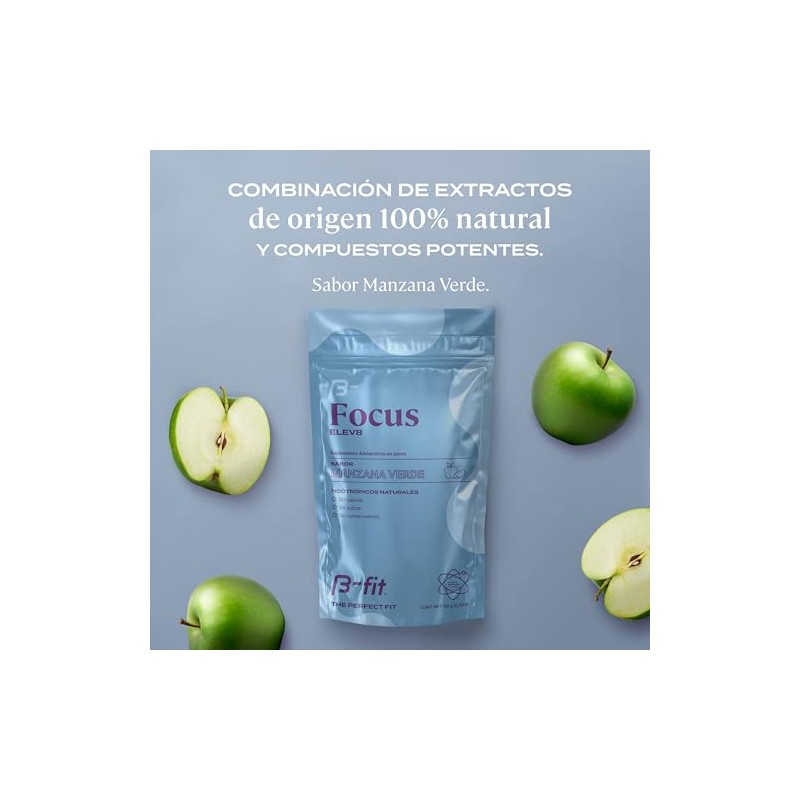 B-FIT Focus ELEV8 - Nootrópicos Naturales para la Concentración