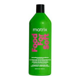Matrix Food For Soft Acondicionador| Acondicionador hidratante para cabello seco | Hidrata profundamente y aporta suavidad inmediata | Formulado con Ácido Hialurónico + Aceite de Aguacate 1L