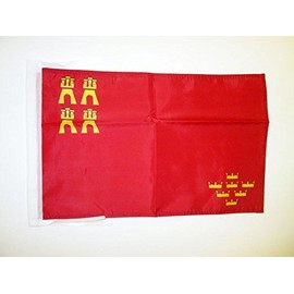 AZ FLAG Murcia Flag 18'' x 12'' Cords - Spanish Region of Región de Murcia Small Flags 30 x 45cm - Banner 18x12 in