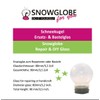 SNOWGLOBE for you - DO IT YOURSELF 40003-80mm-Ersatzglas/Bastelglas für Schneekugel