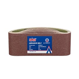 SALI Sanding Belts Pack of 10 100 x 610 mm Sanding Belt Grit 80 Belt Sandpaper for Belt Sander Sanding Machine for Wood Metal Grinding, Filing, Sharpening and Rust Removal