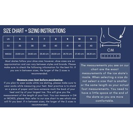 American Athletic Tricot Lined Ice Skates for Women - Recreational Figure Skates with Ankle Support, Padded Lining, Stainless Steel Blades - Suitable for Indoor & Outdoor Ice Skating (White, 8)